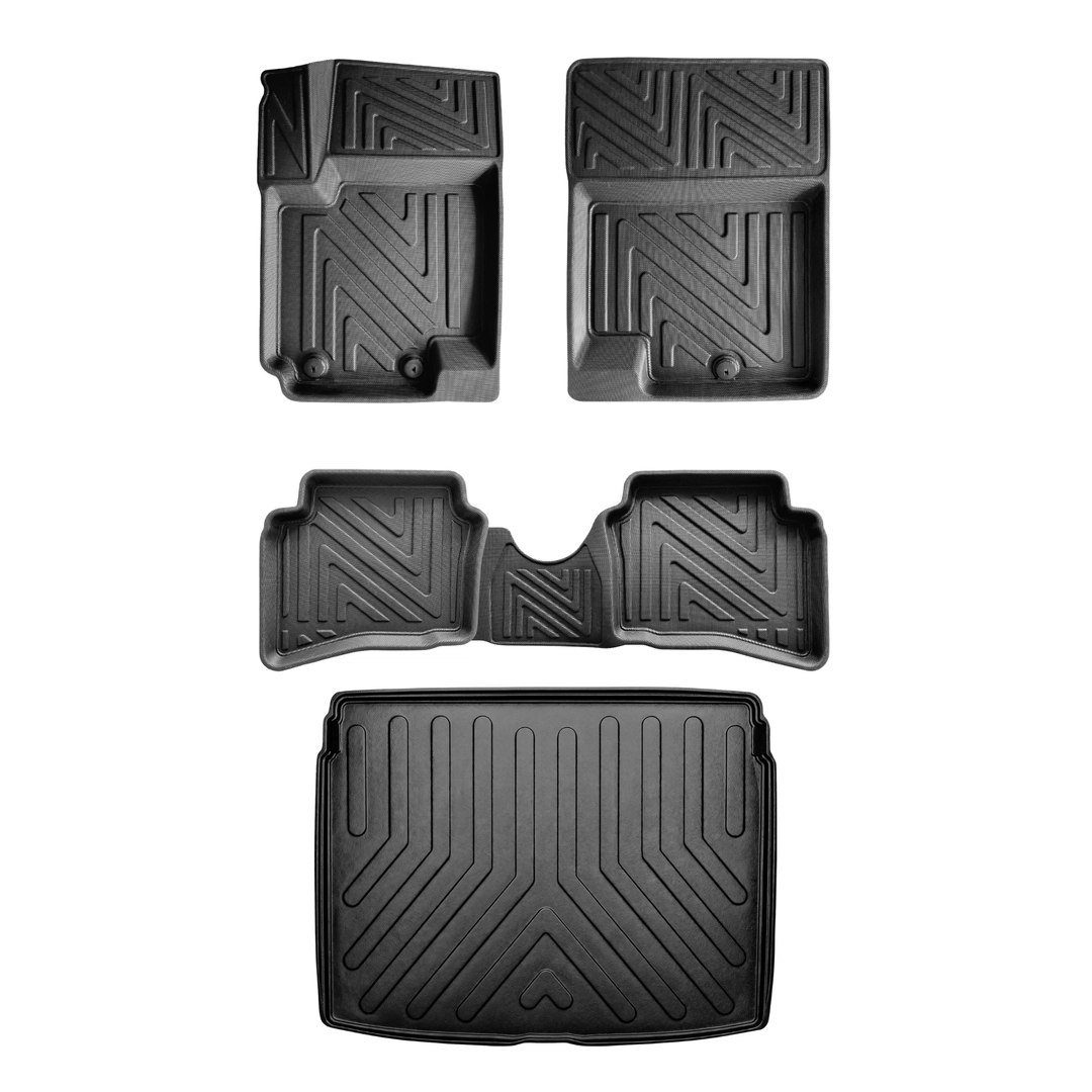 3D Auto Gummimatten & Kofferraumwanne Set für Suzuki S-Cross Baujahr ab 2022